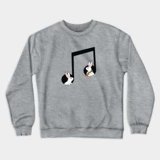 Music note animals Crewneck Sweatshirt